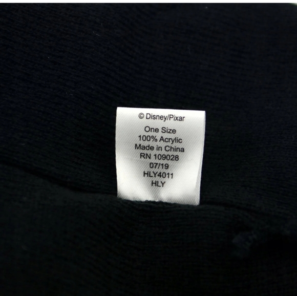 πToy Story Disney Pixar Black & White Knit Hat Winter Beanie Size OSFA - Picture 5 of 7